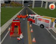 Ambulance rescue games 2019 rendõrös HTML5 játék