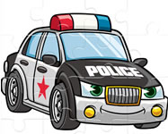 Cartoon police cars puzzle