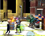 Stickman police vs gangsters street fight rendõrös ingyen játék